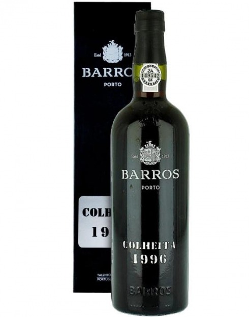 Garcias - Vinhos e Bebidas Espirituosas - VINHO PORTO BARROS COLHEITA 1996 C/ ESTOJO 1