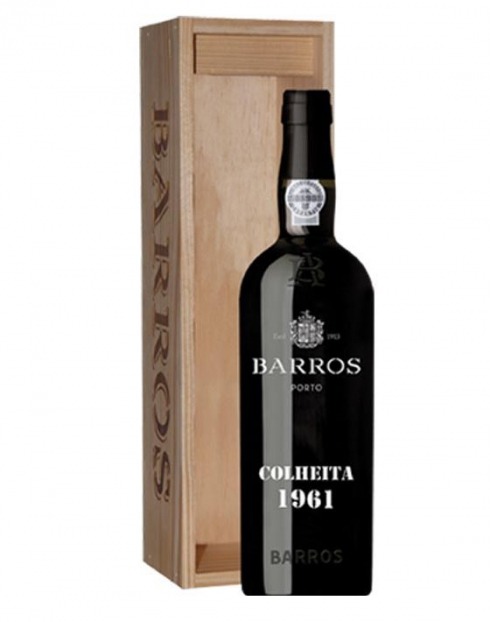 Garcias - Vinhos e Bebidas Espirituosas - VINHO PORTO BARROS COLHEITA 1961 CX. MADEIRA 1