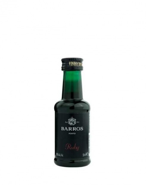 Garcias - Vinhos e Bebidas Espirituosas - VINHO PORTO BARROS RUBY MINIATURA 1