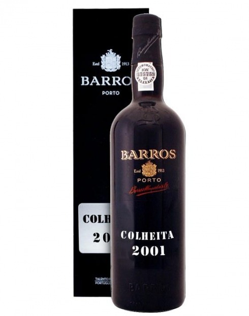 Garcias - Vinhos e Bebidas Espirituosas - VINHO PORTO BARROS COLHEITA 2001 C/ ESTOJO 1