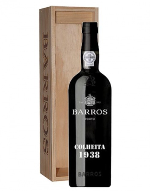 Garcias - Vinhos e Bebidas Espirituosas - VINHO PORTO BARROS COLHEITA 1938 CX. MADEIRA 1