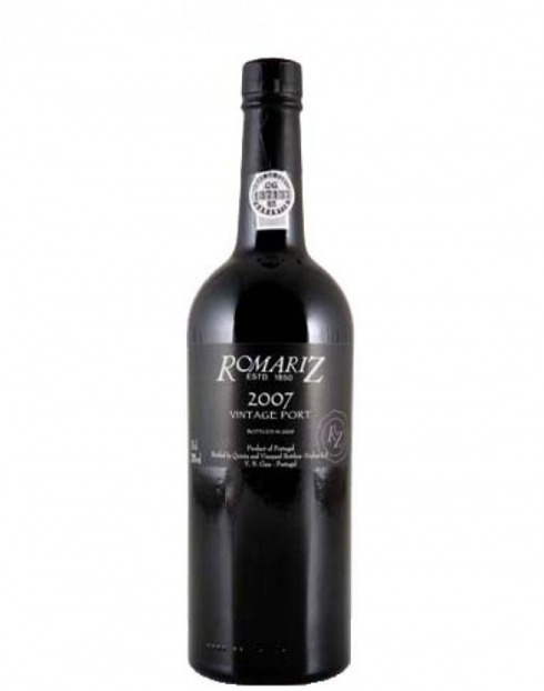 Garcias - Vinhos e Bebidas Espirituosas - VINHO PORTO ROMARIZ VINTAGE 07 CX MAD IND  1