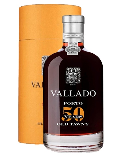Garcias - Vinhos e Bebidas Espirituosas - VINHO DO PORTO VALLADO 50 ANOS 1