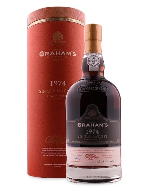 Garcias - Vinhos e Bebidas Espirituosas - VINHO DO PORTO GRAHAM'S COLHEITA 1974 1