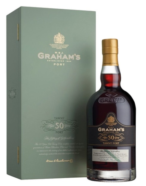 Garcias - Vinhos e Bebidas Espirituosas - VINHO DO PORTO GRAHAM'S 50 ANOS 1
