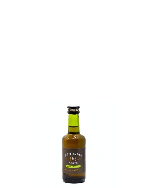Garcias - Vinhos e Bebidas Espirituosas - VINHO PORTO FERREIRA BRANCO 5CL MINIATURA 1