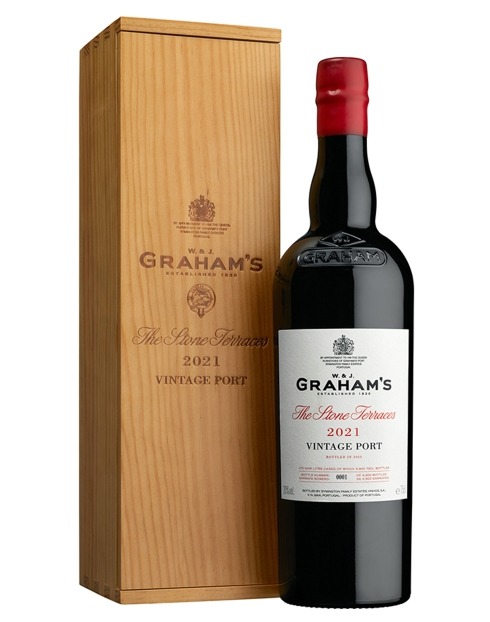 Garcias - Vinhos e Bebidas Espirituosas - VINHO DO PORTO GRAHAM'S STONE TERRACES 2,5L 1