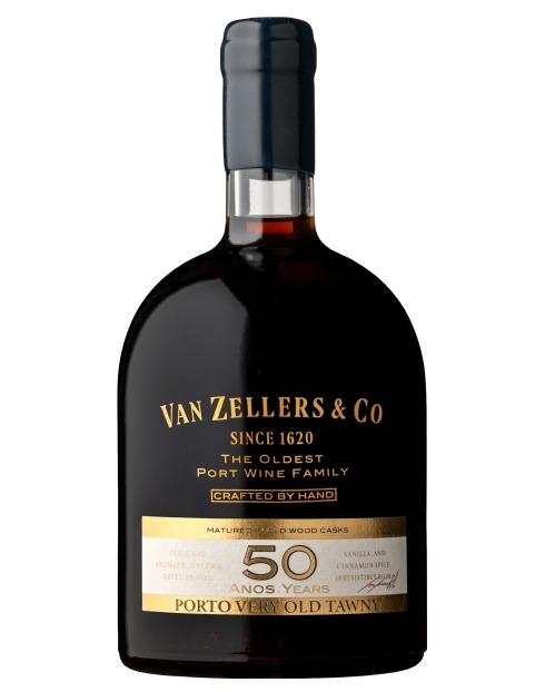 Garcias - Vinhos e Bebidas Espirituosas - VINHO PORTO VAN ZELLERS 50 ANOS 1