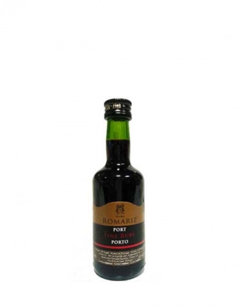 Garcias - Vinhos e Bebidas Espirituosas - VINHO PORTO ROMARIZ TAWNY MINIATURA 1
