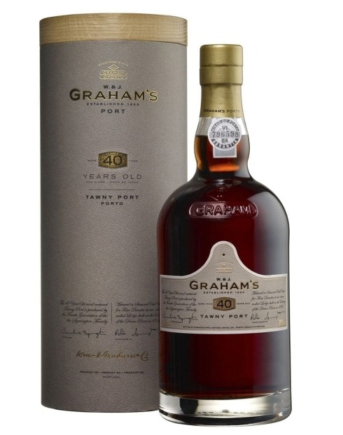 Garcias - Vinhos e Bebidas Espirituosas - VINHO DO PORTO GRAHAM'S 40 ANOS 1