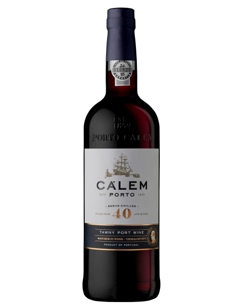 Garcias - Vinhos e Bebidas Espirituosas - VINHO DO PORTO CALEM 40 ANOS 1