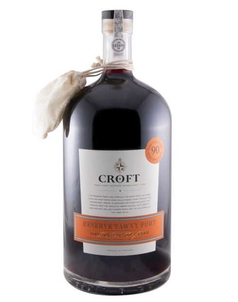 Garcias - Vinhos e Bebidas Espirituosas - VINHO PORTO CROFT RESERVA TAWNY 4,5L 1