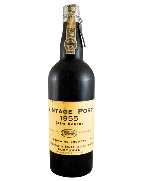Garcias - Vinhos e Bebidas Espirituosas - VINHO DO PORTO BORGES VINTAGE 1955  1