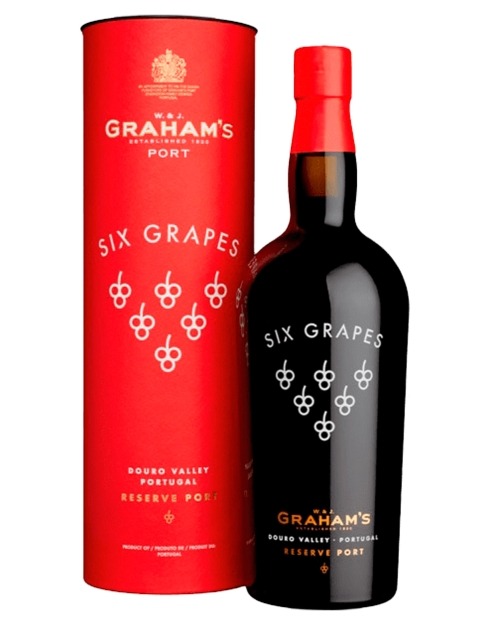 Garcias - Vinhos e Bebidas Espirituosas - VINHO DO PORTO GRAHAM'S SIX GRAPES 1