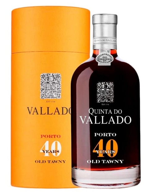 Garcias - Vinhos e Bebidas Espirituosas - VINHO DO PORTO VALLADO 40 ANOS 1