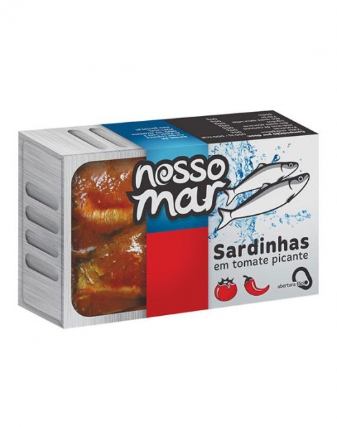 Garcias - Vinhos e Bebidas Espirituosas - SARDINHA NOSSOMAR TOMATE PICANTE 1