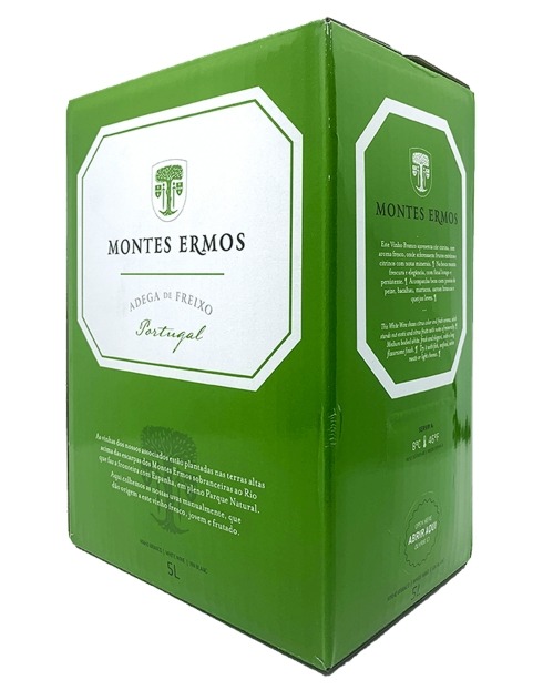 Garcias - Vinhos e Bebidas Espirituosas - VINHO MONTES ERMOS REG. BAG IN BOX BRANCO 5L 1