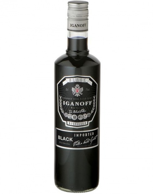 Garcias - Vinhos e Bebidas Espirituosas - LICOR VODKA IGANOFF BLACK  1