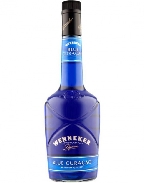 Garcias - Vinhos e Bebidas Espirituosas - LICOR WENNEKER BLUE CURACAO  1