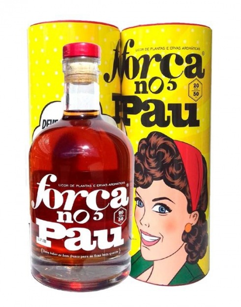 Garcias - Vinhos e Bebidas Espirituosas - LICOR FORÇA NO PAU C/ TUBO 1