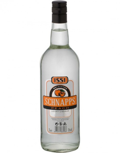 Garcias - Vinhos e Bebidas Espirituosas - SCHNAPPS ISSI BV LAND PÊSSEGO 1L 1