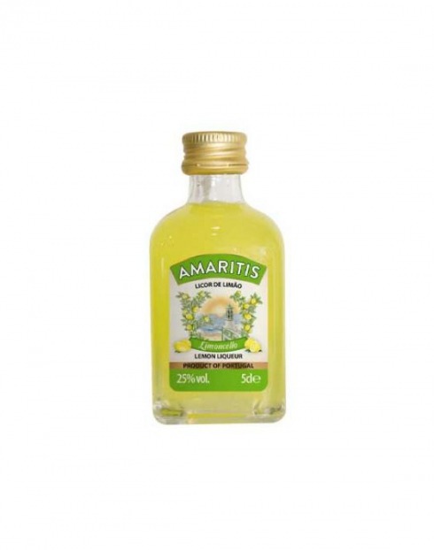 Garcias - Vinhos e Bebidas Espirituosas - LICOR LIMONCELLO AMARITIS MINIATURA 1