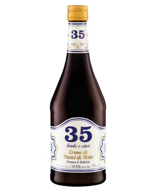 Garcias - Vinhos e Bebidas Espirituosas - LICOR 35 CREME PASTEL NATA COM CAIXA 1