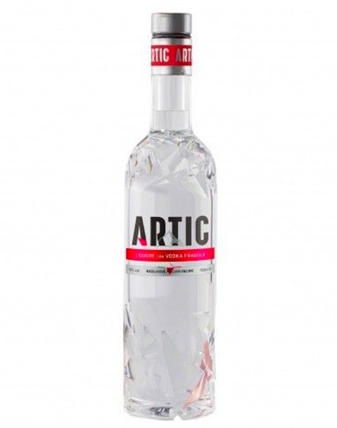 Garcias - Vinhos e Bebidas Espirituosas - LICOR VODKA ARTIC MORANGO 1