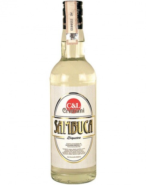 Garcias - Vinhos e Bebidas Espirituosas - LICOR SAMBUCA CRISTIANI BRANCA  1