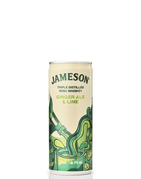 Garcias - Vinhos e Bebidas Espirituosas - WHISKY JAMESON GINGER&LIME RTD 25CL 1