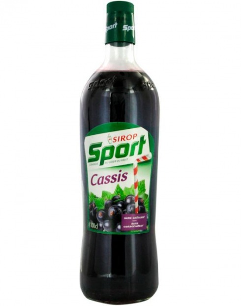 Garcias - Vinhos e Bebidas Espirituosas - XAROPE SPORT CASSIS 1