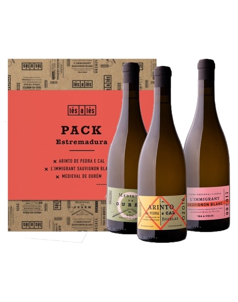 Garcias - Vinhos e Bebidas Espirituosas - VINHO LES-A-LES PACK ESTREMADURA CONJUNTO 3 GARRAFAS  1