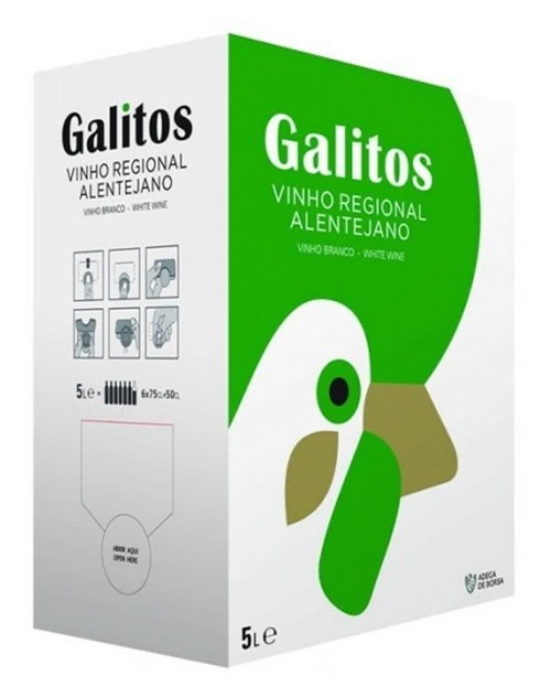 Garcias - Vinhos e Bebidas Espirituosas - VINHO GALITOS BRANCO 5L 1