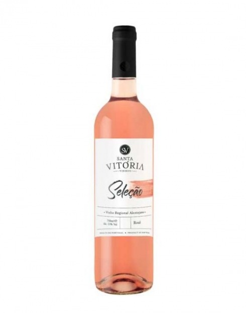 Garcias - Vinhos e Bebidas Espirituosas - VINHO CASA SANTA VITORIA SELEÇÃO ROSÉ 2020 1