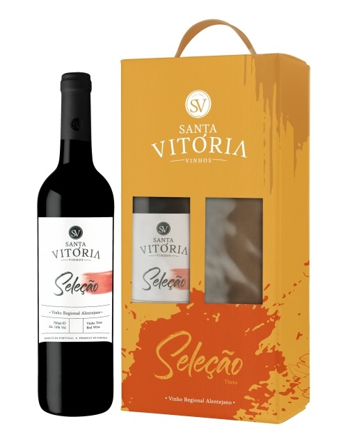 Garcias - Vinhos e Bebidas Espirituosas - VINHO CASA SANTA VITÓRIA SELEÇÃO TINTO 2020 CONJUNTO 2 GARRAFAS 1