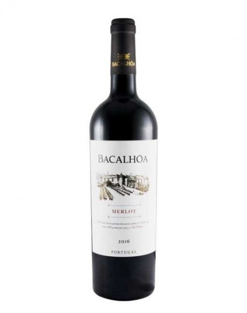 Garcias - Vinhos e Bebidas Espirituosas - VINHO BACALHÔA MERLOT 2018 1