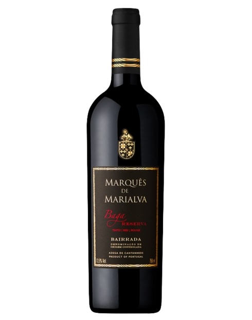 Garcias - Vinhos e Bebidas Espirituosas - VINHO MARQUES MARIALVA BAGA RESERVA TINTO 2019 1