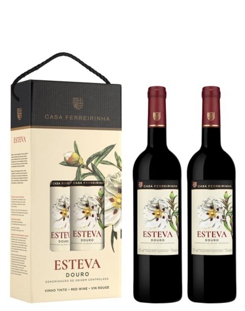 Garcias - Vinhos e Bebidas Espirituosas - VINHO ESTEVA TINTO CONJUNTO 2 GARRAFAS 1