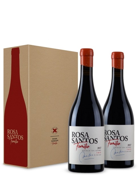 Garcias - Vinhos e Bebidas Espirituosas - CONJUNTO VINHO ROSA SANTOS TINTO 2019  1