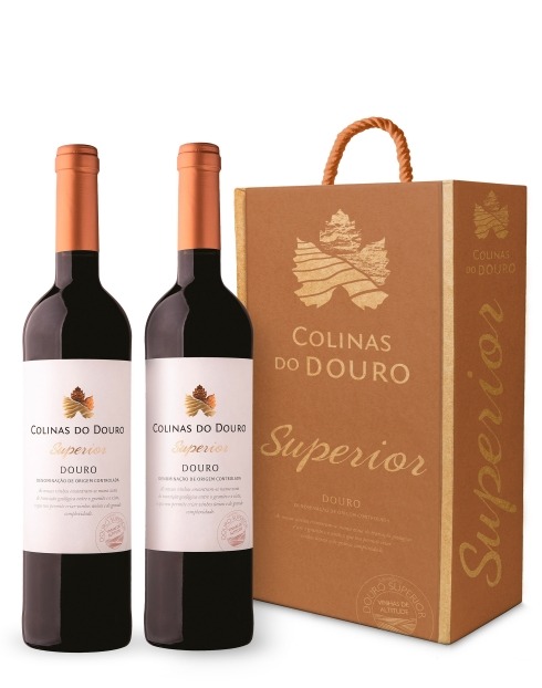 Garcias - Vinhos e Bebidas Espirituosas - VINHO COLINAS DO DOURO SUPERIOR TINTO 2019 CONJUNTO 2 GARRAFAS 1