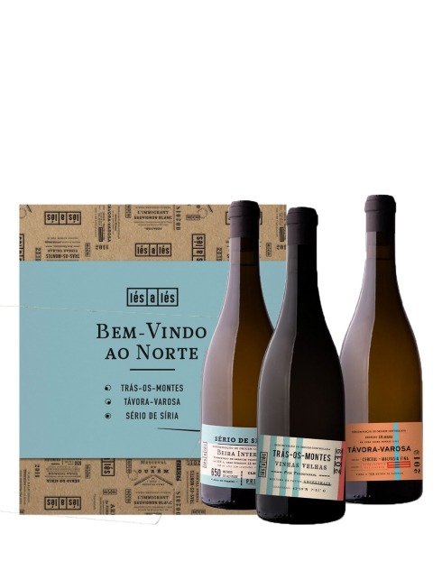 Garcias - Vinhos e Bebidas Espirituosas - VINHO LES-A-LES PACK BEM-VINDO AO NORTE CONJUNTO 3 GARRAFAS 1