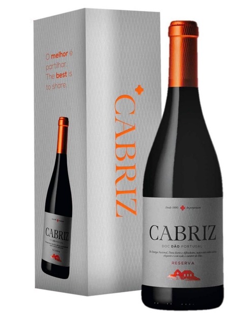 Garcias - Vinhos e Bebidas Espirituosas - VINHO CABRIZ RESERVA TINTO 2016 CX.IND 1