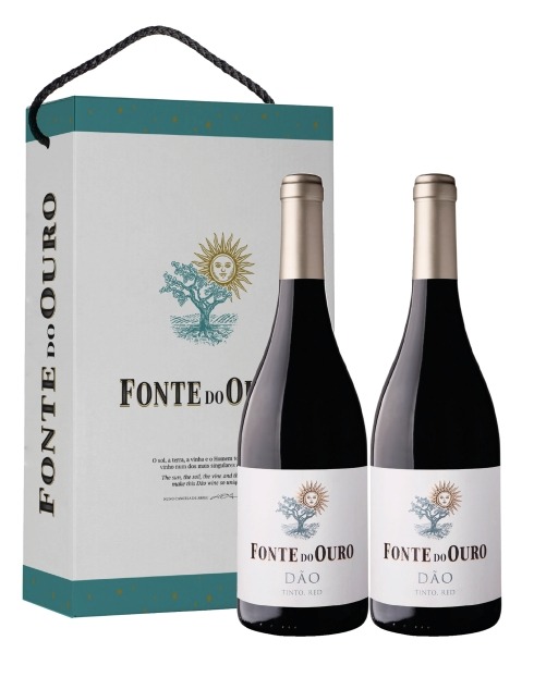 Garcias - Vinhos e Bebidas Espirituosas - VINHO FONTE DO OURO TINTO 2020 CONJUNTO 2 GARRAFAS 1