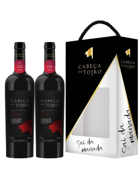 Garcias - Vinhos e Bebidas Espirituosas - VINHO CABEÇA DE TOIRO RESERVA TINTO CONJUNTO 2 GARRAFAS 1