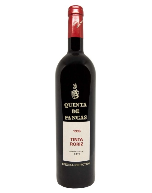 Garcias - Vinhos e Bebidas Espirituosas - VINHO QTA PANCAS SPECIAL SELECTION TINTA RORIZ 1998  1