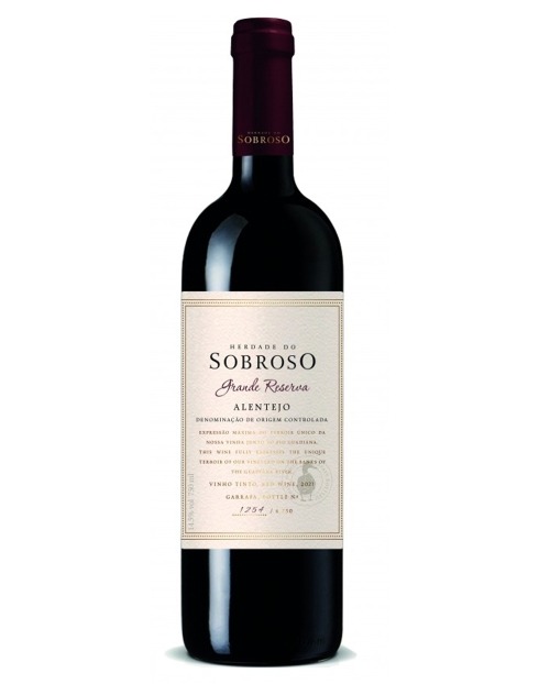 Garcias - Vinhos e Bebidas Espirituosas - VINHO HERDADE DO SOBROSO GRANDE RESERVA TINTO 1