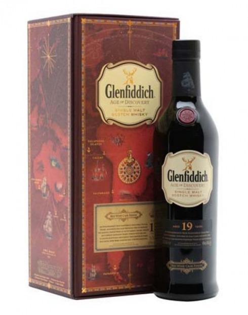 Garcias - Vinhos e Bebidas Espirituosas - WHISKY MALTE GLENFIDDICH 19 ANOS RED WINE CASK  1