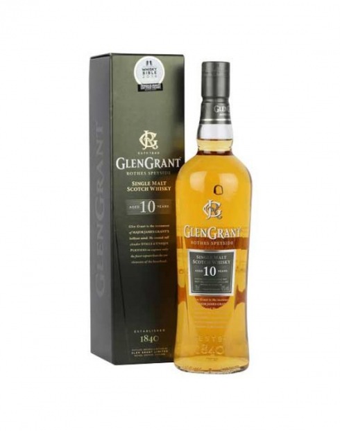 Garcias - Vinhos e Bebidas Espirituosas - WHISKY MALTE GLEN GRANT 10 ANOS C/CX 1L 1