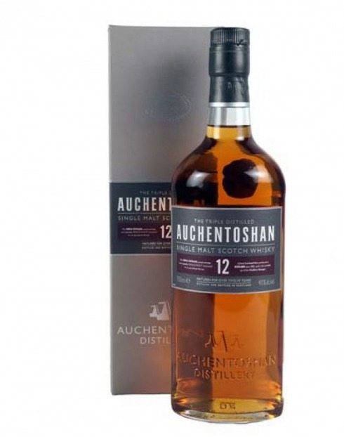 Garcias - Vinhos e Bebidas Espirituosas - WHISKY MALTE AUCHENTOSHAN 12 ANOS C/CX  1