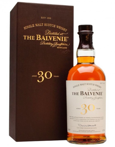 Garcias - Vinhos e Bebidas Espirituosas - WHISKY MALTE BALVENIE 30 ANOS C/ESTOJO  1